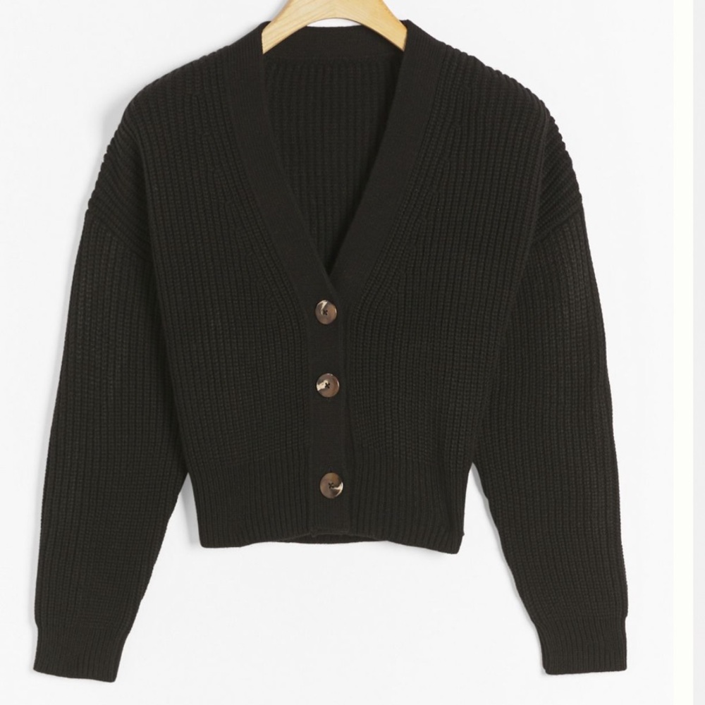 NWT Maeve Sunny cropped Anthropologie cardigan Large